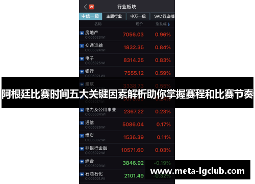 阿根廷比赛时间五大关键因素解析助你掌握赛程和比赛节奏 阿根廷比赛时间五大关键因素解析助你掌握赛程和比赛节奏